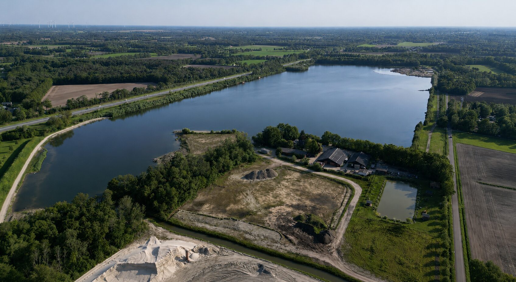 Fishing Adventure Lake Drone foto
